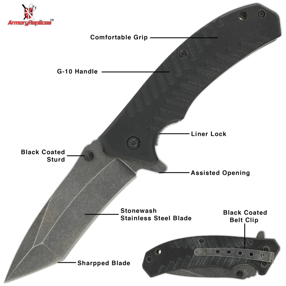 New Tactical Unbroken Resolve Assisted Spring Assisted Foldable Knife