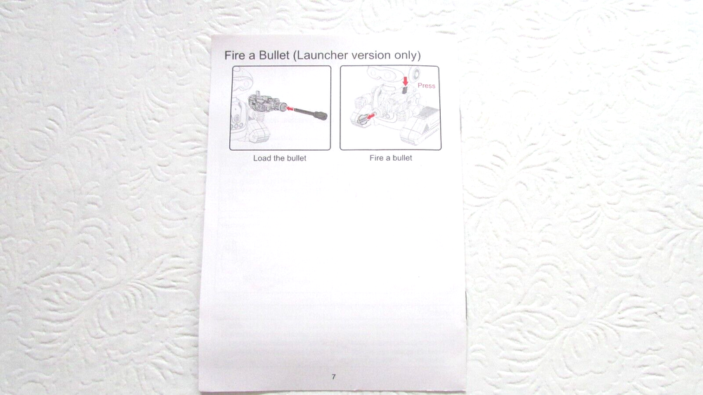 JRC Cady Wish 2.4G Intelligent Interactive Remote Control Robot WHITE