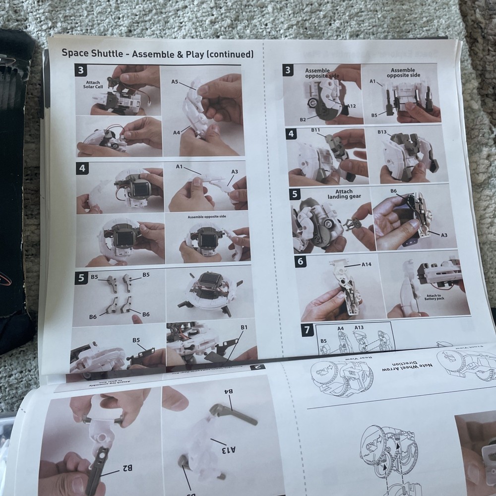Discovery Build Create Robotics Kit 9 Designs! No Box- Most Items Still Sealed