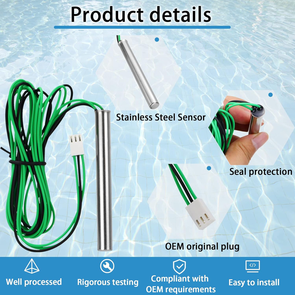 009577F Temperature Sensor, Compatible with Heaters 206A, 207A, 266A, 267A, 336A