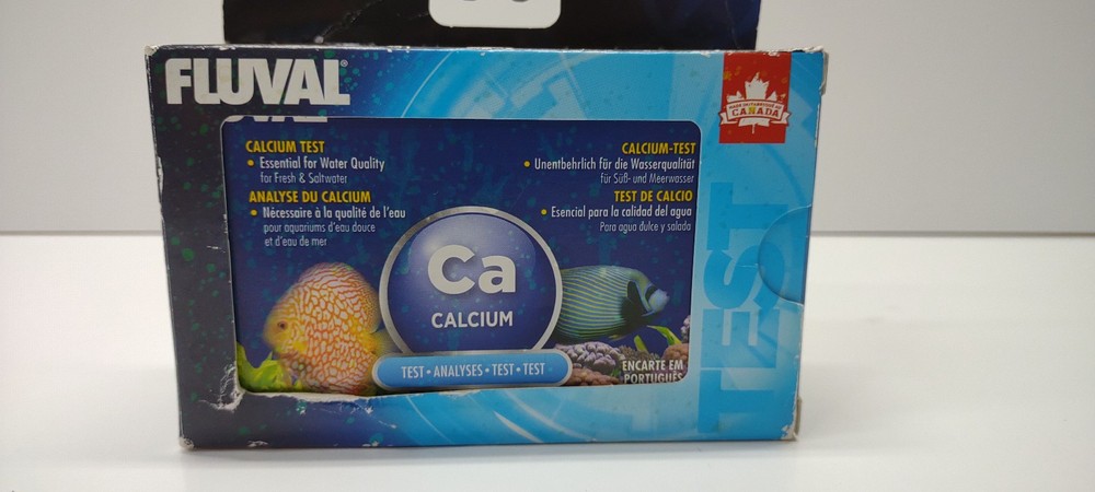 Fluval Aquarium Test Kit Calcium Expired