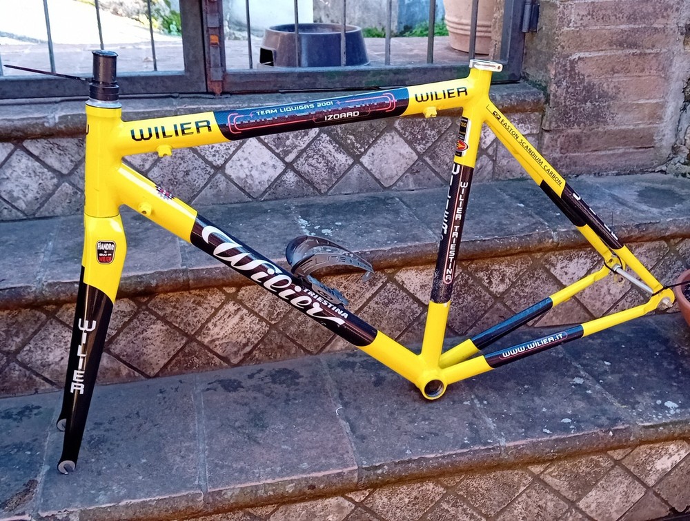 Wilier Izoard Team Liquid 2001 Frame And Fork