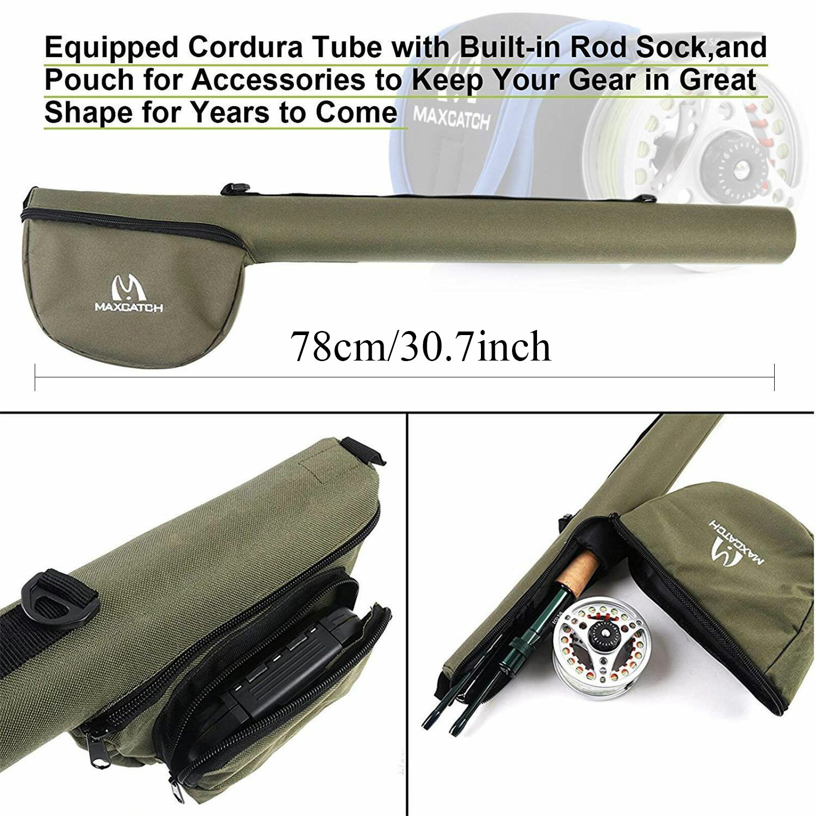 Maxcatch Extreme Fly Fishing Combo Kit 3/4/5/6/7/8wt Starter Rod and Reel Outfit