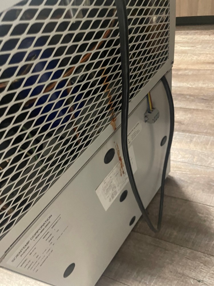 Scientemp freezer with digital alarm and lock to keep securely shut