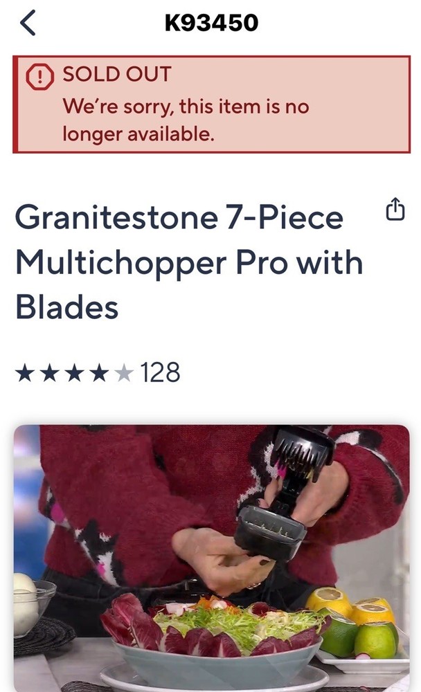 🐷 Granitestone 7-Piece Multichopper Pro With Blades K93450