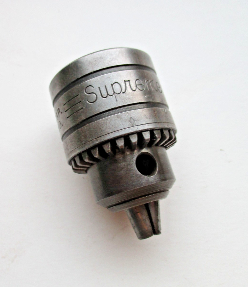 vintage SUPREME model H17A 3/8" drill chuck