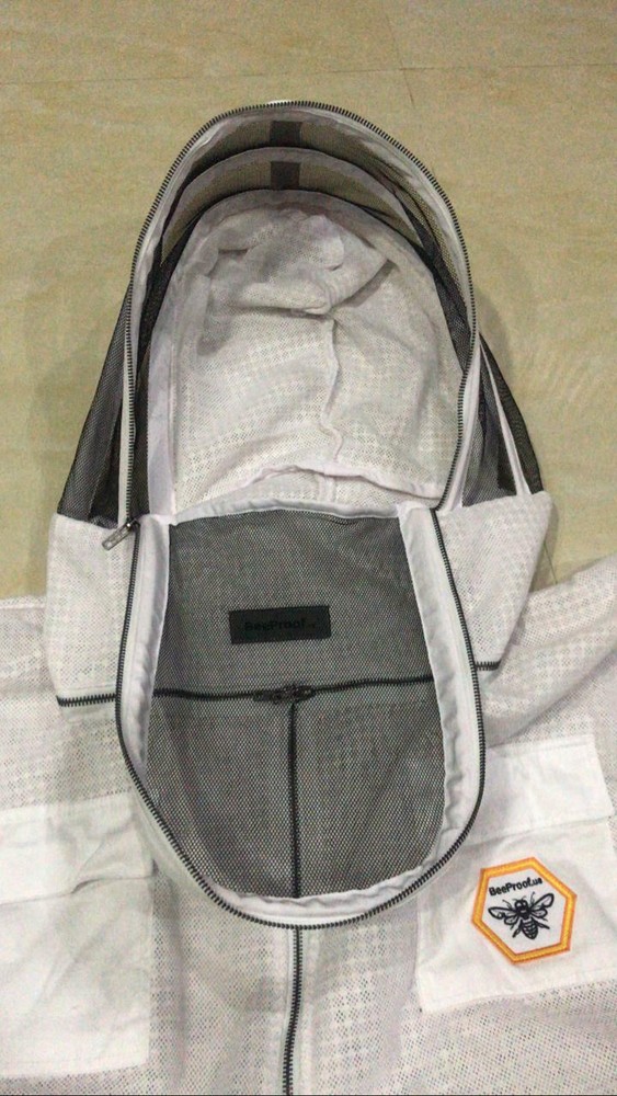 Beekeeper Ultra Ventilated 3 layer mesh Beekeeping Jacket Bee Hat Veil Small