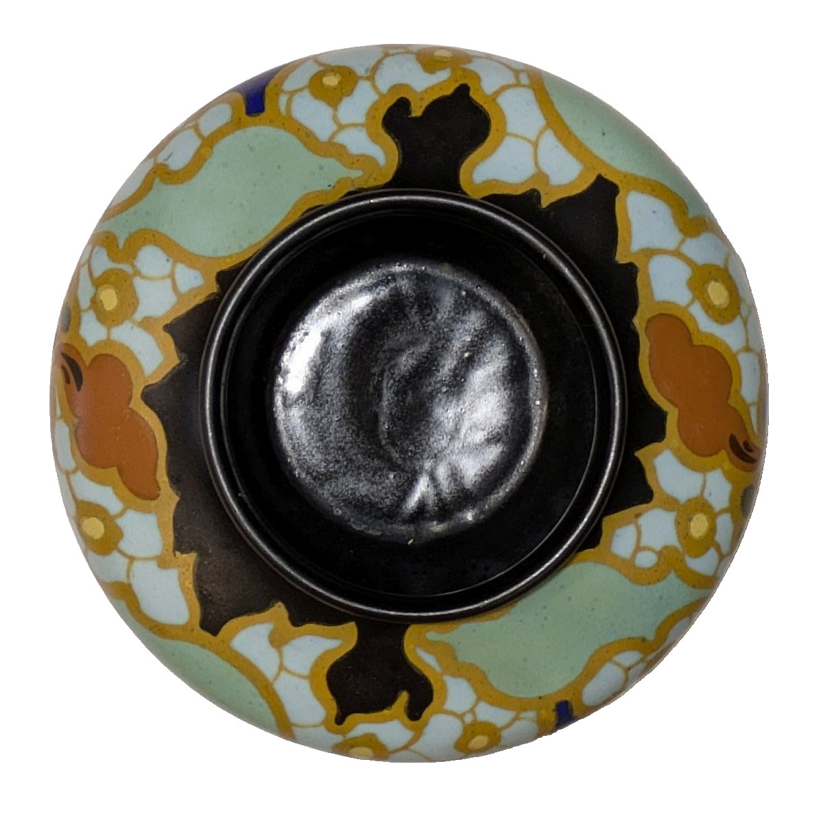 Regina Pottery Gouda Art Deco “Orchis” Bowl