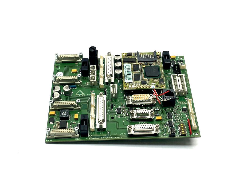 Mycrona Notaus 17573 Steckerboard Assembly Rev. 2
