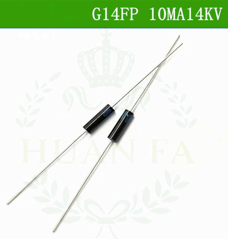 50pcs High Voltage Diode G14FP High Voltage Silicon Stack 10mA 14KV Rectifier