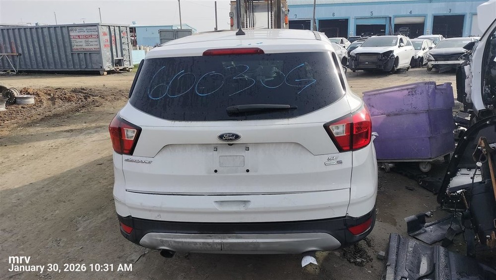 LEFT REAR DOOR WINDOW REGULATOR OEM 2017 FORD ESCAPE