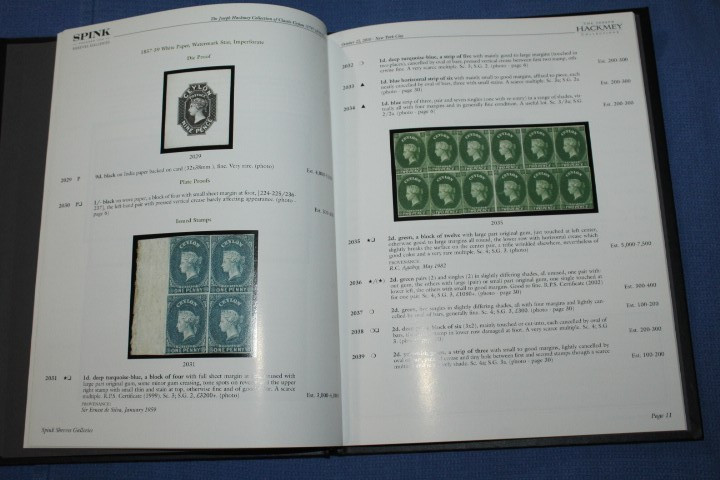 Hackmey Classic Celyon pt 2 October 22 2010 Spink Auction BlueLakeStamps