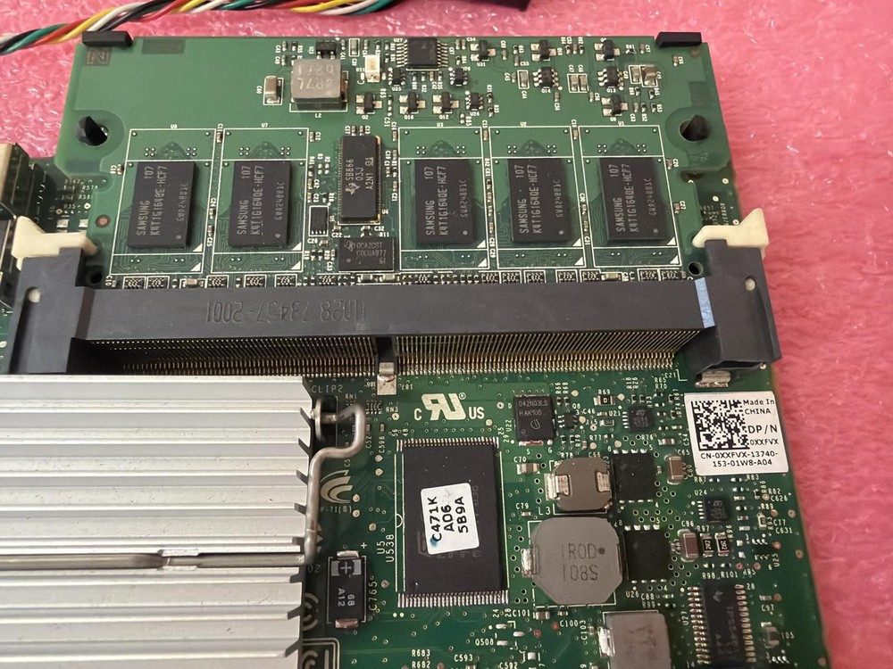 DELL XXFVX RAID CONTROLLER CARD WITH BATTERY AND RAM