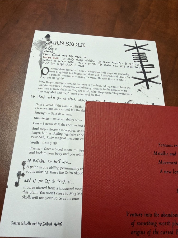 Mork Borg Strang Beorn