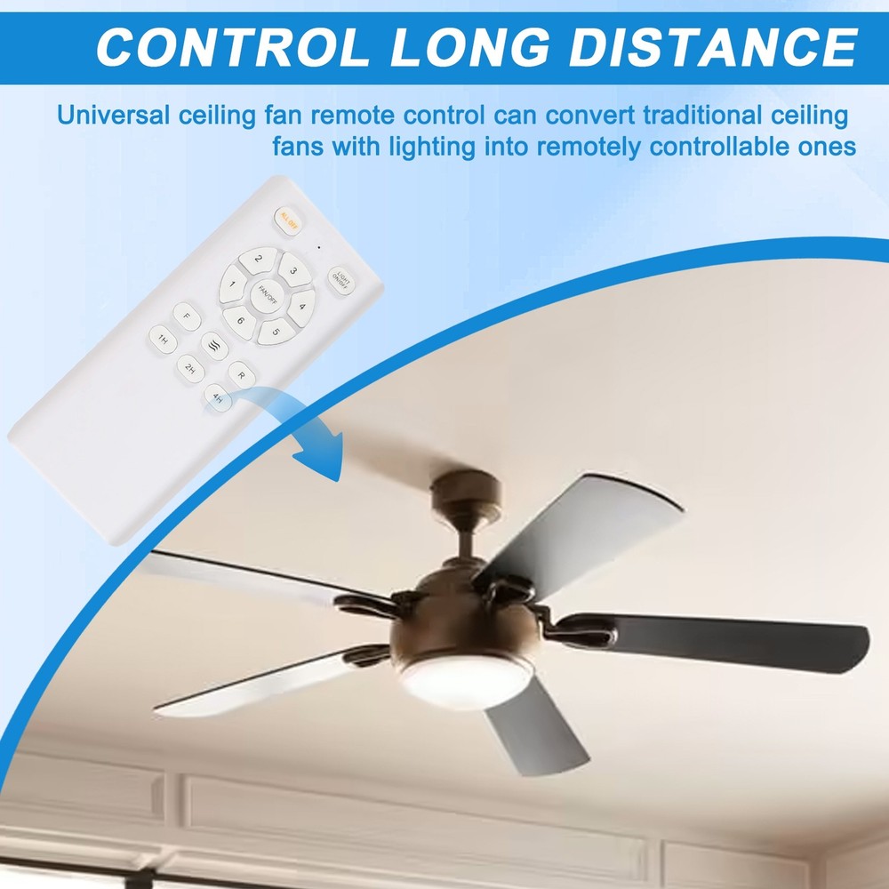 Frequency Conversion Ceiling Fan Remote Control Kit Light High Voltage9219