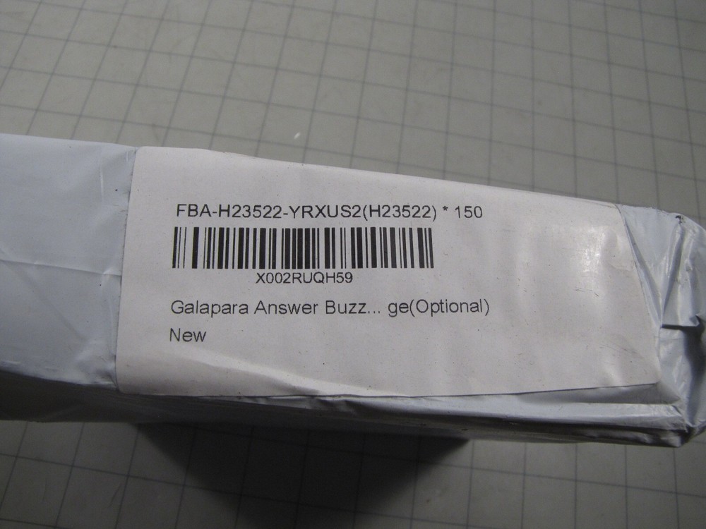 4-pack Galapara Voice Recordable Answer Push Button Learning Aid H23522 NEW