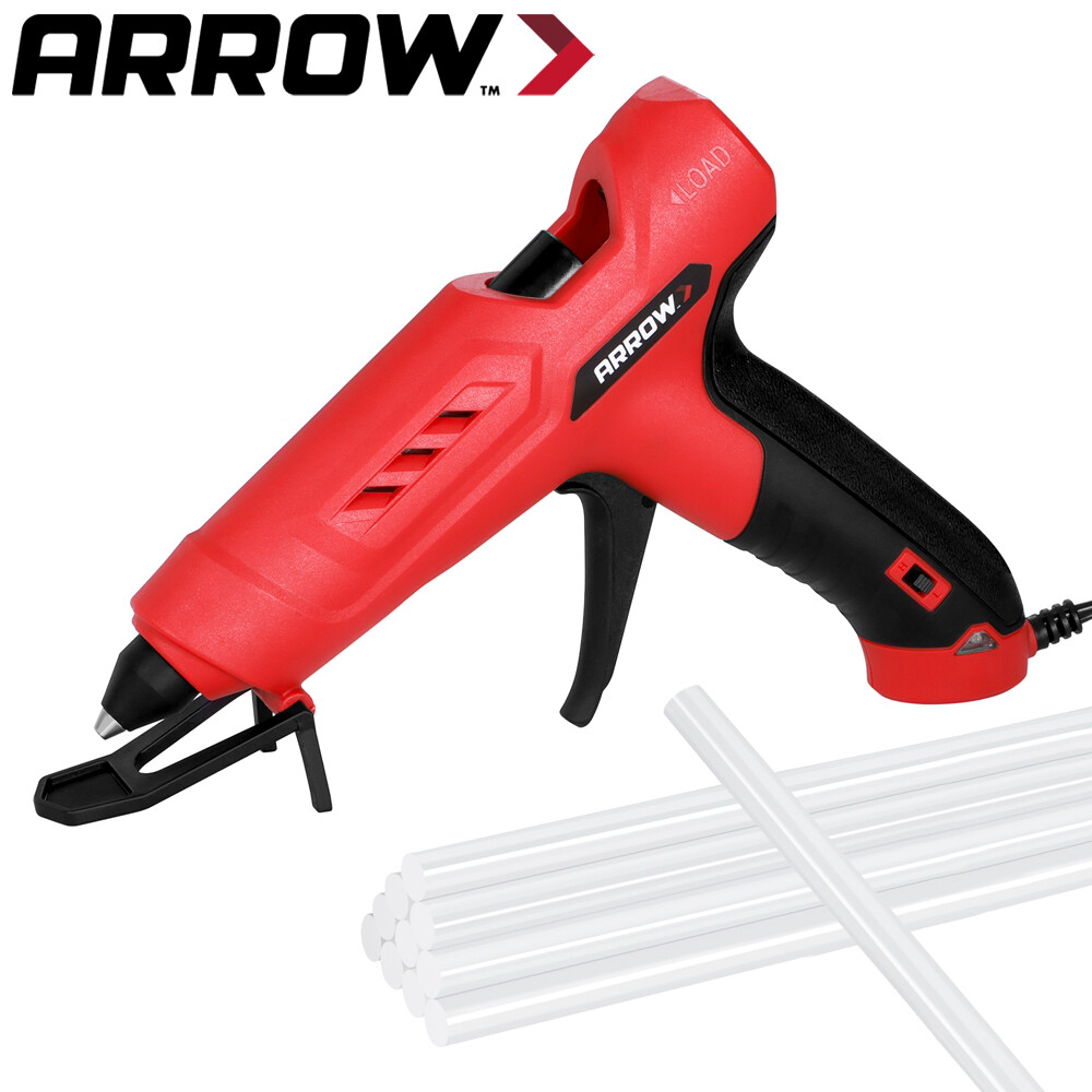 Arrow Heavy Duty Hot Glue Gun Kits High/Low Temp Glue Gun w/12PC Glue Gun Sticks