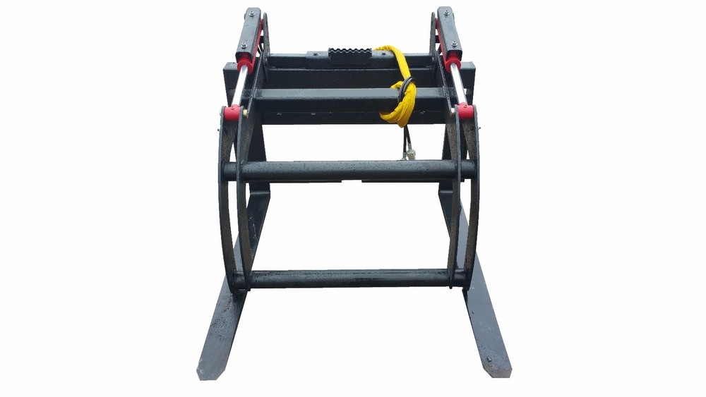 Skid Steer Fork Grapple Universal Quick Attach Fast Free Shipping