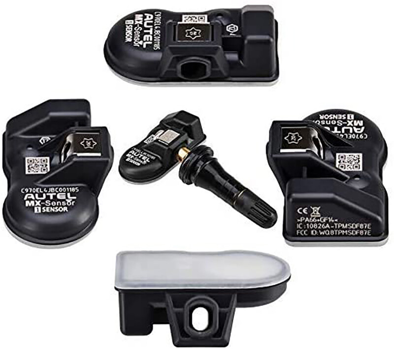 4pcs Autel TPMS MX-Sensor 315&433MHz Programmable Universal Tire Pressure Sensor