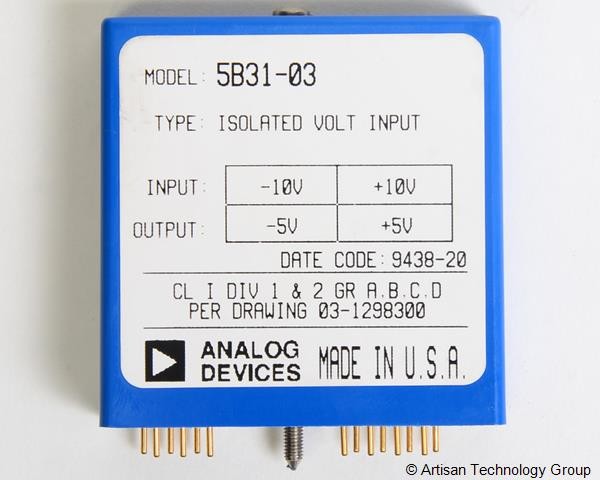 Analog Devices 5B31-03 High Performance Plug-In Signal Conditioner Module