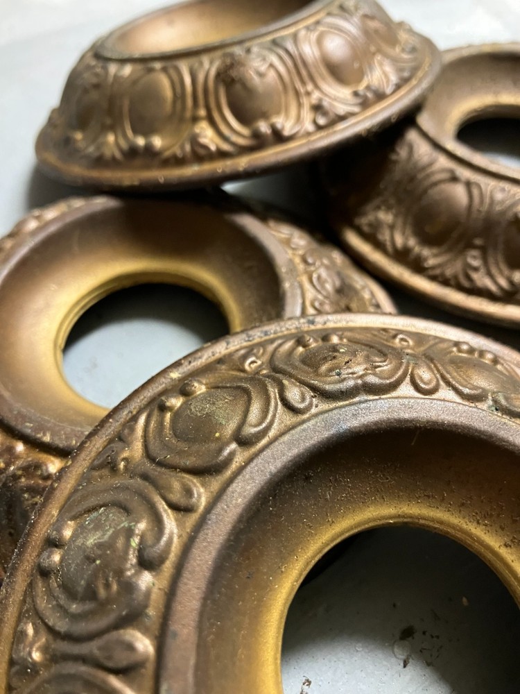 Antque Threaded Chandelier Bobeches