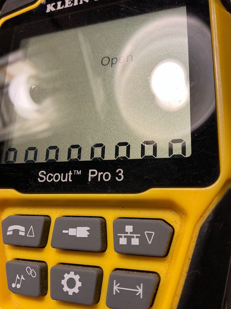 Klien Tools Scout Pro 3. No Box. Used Network Testing Tool