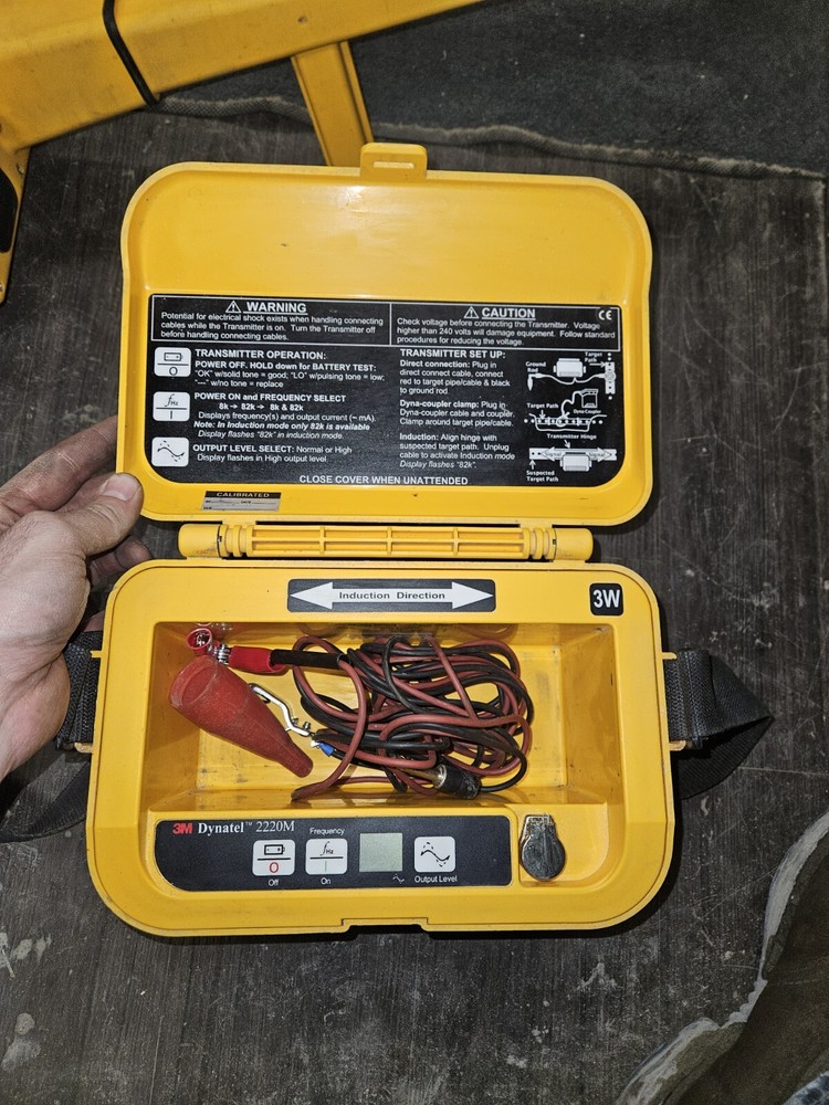 3M Dynatel Advanced Pipe/ Cable Locator 2220M