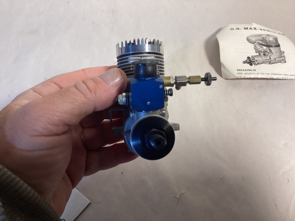 NOS OGAWA Model O.S. Max -40 RC gas engine