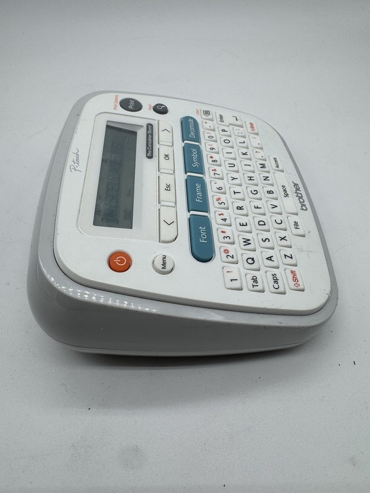 Brother P-Touch PT-D201 CS Label Maker - WORKING