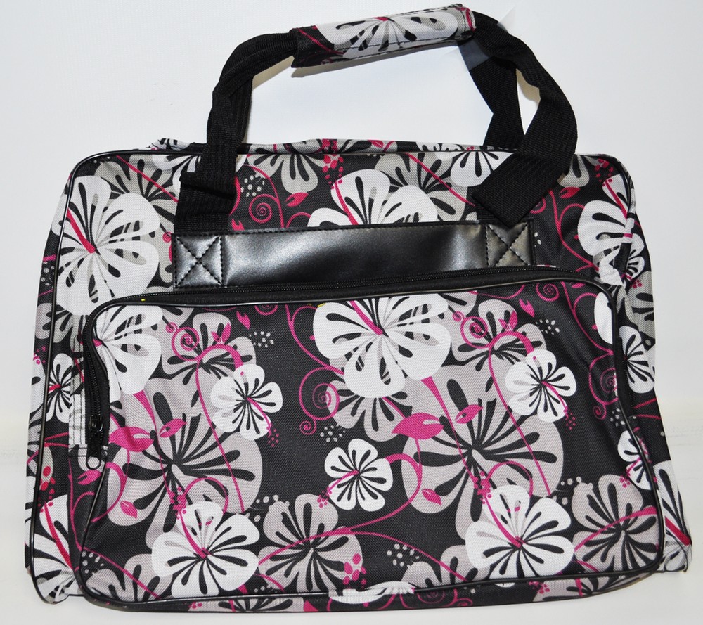 Black Sewing Machine Tote