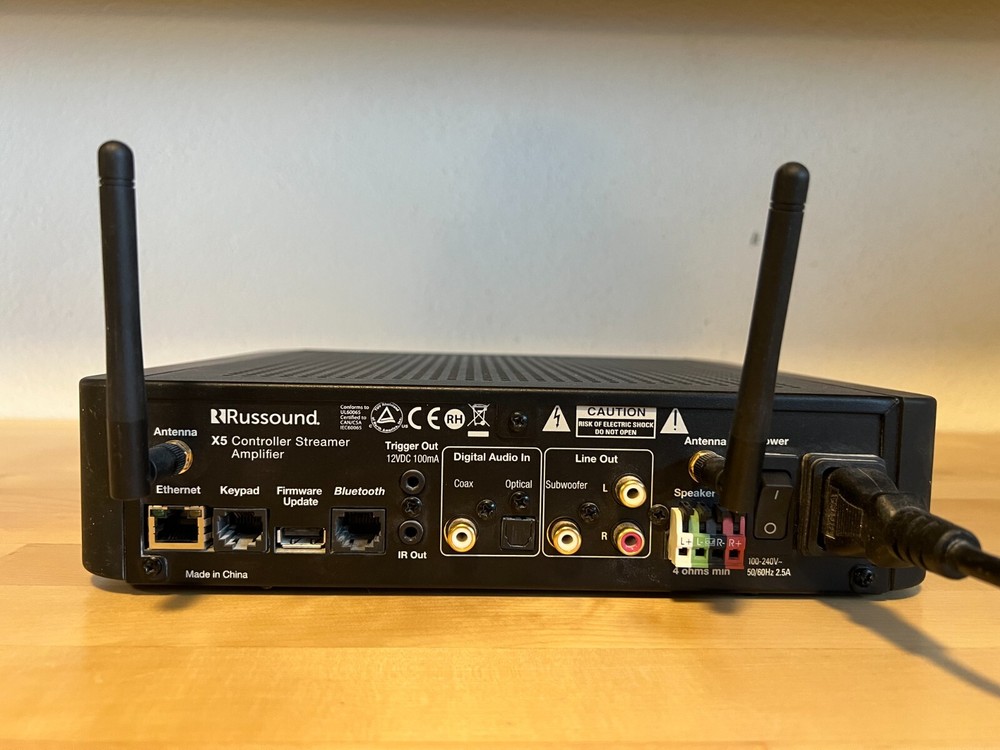 Russound X5 Controller Streamer Amplifier Tested/Working
