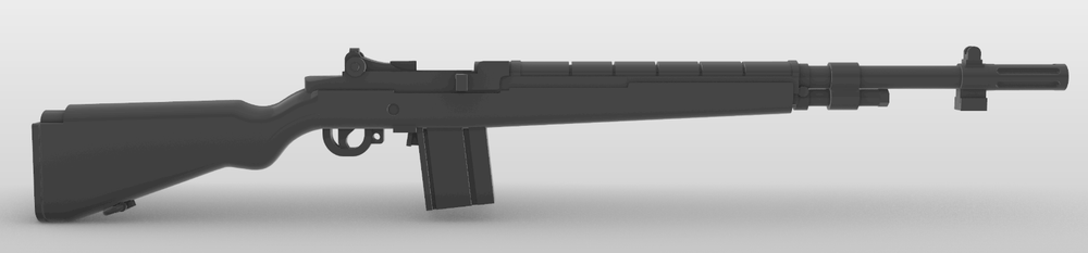 1/16 Scale Battleground M-14 Rifle