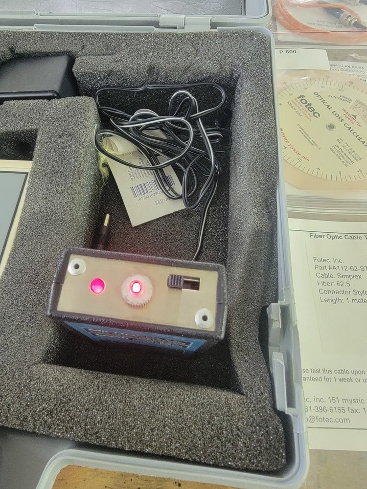 Fotec Fiber Optic Test Kit