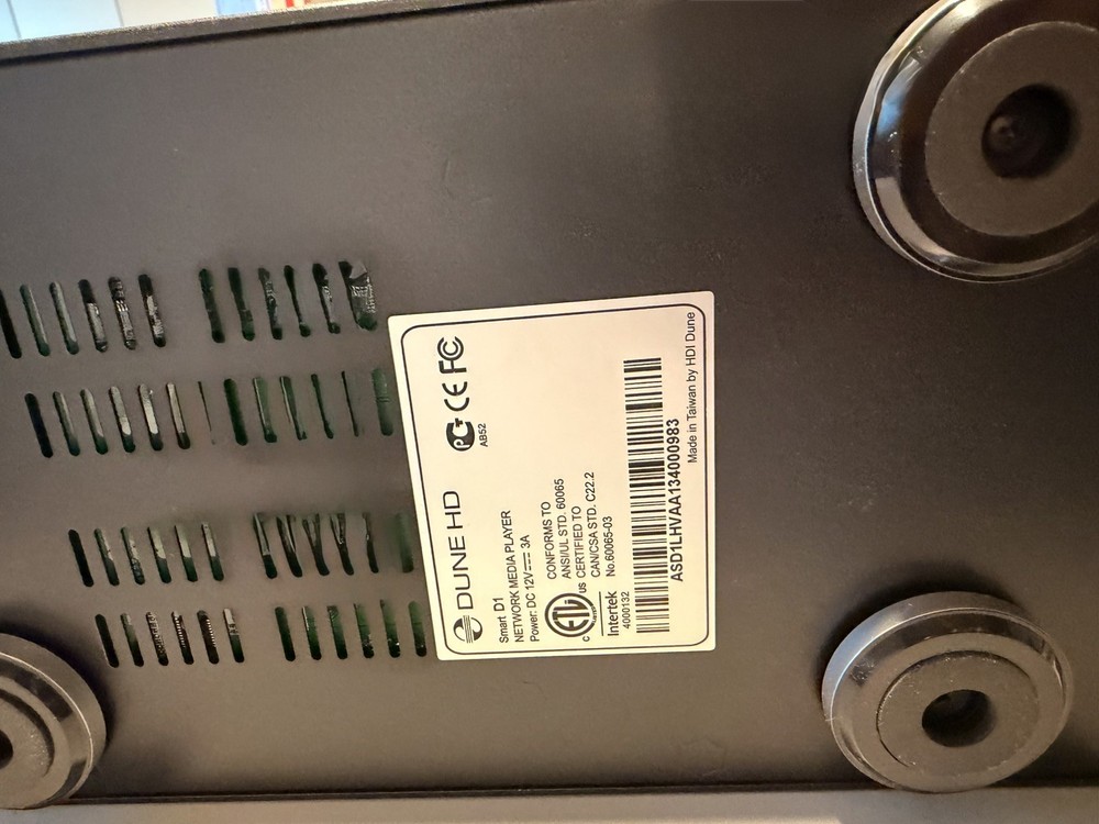 Dune HD Smart D1 Media player