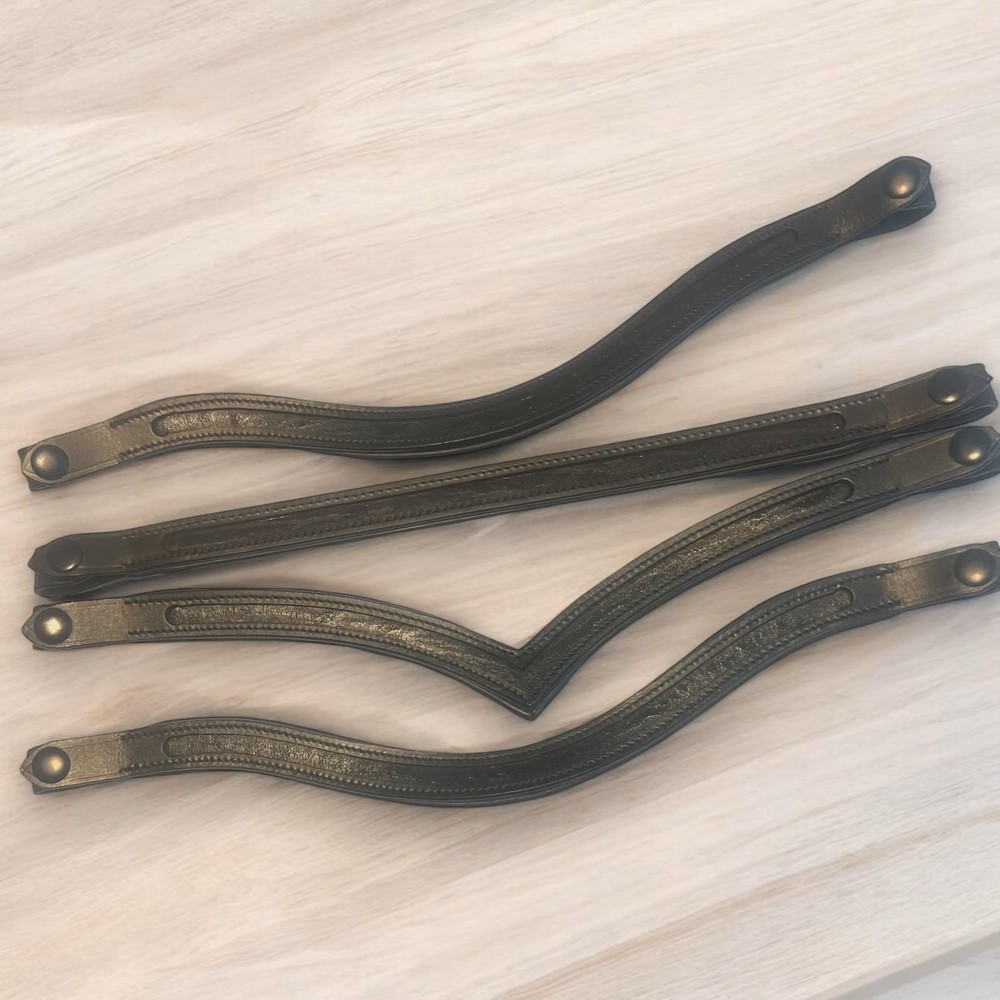 Custom Made Beaded Browband - #702 - Sage & Soul