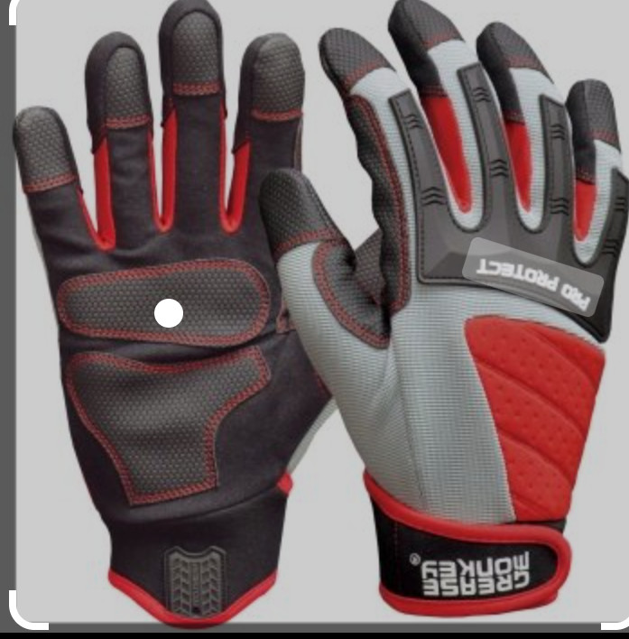 NEW Grease Monkey Pro Protect Gloves -Large, 5 Pair