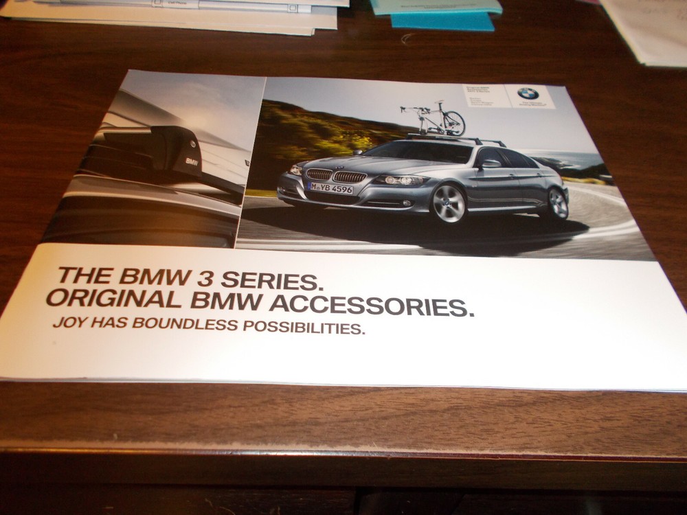 2011 BMW 3 Series 28-page Accessories Catalog