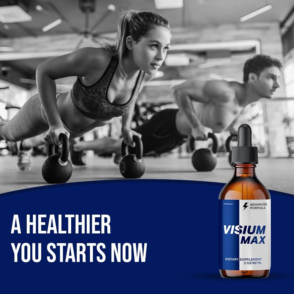 Visium Max Liquid Drops, Extra Strength VisiumMax, All Natural Formula (2 pack)