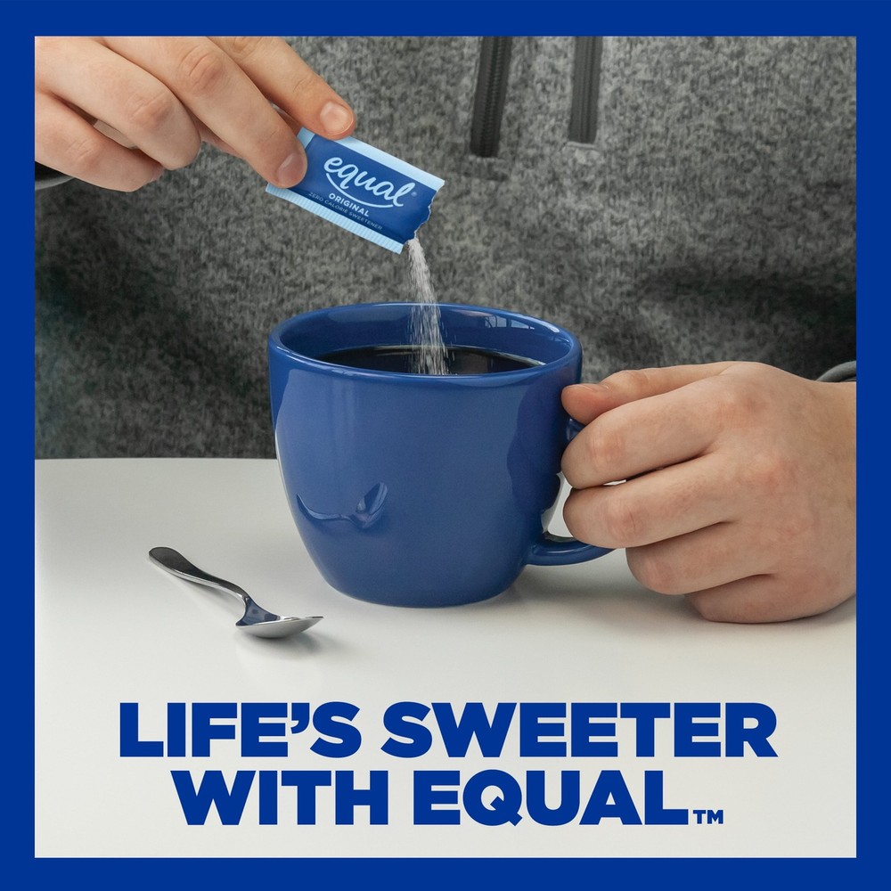 EQUAL Zero Calorie Sweetener, Sugar Substitute, 800 Packets