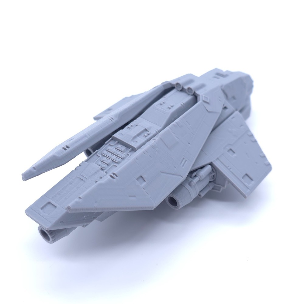 Diamondback - 1", 3", 6" or 12" Model - Custom Space Ship Sci-Fi Elite