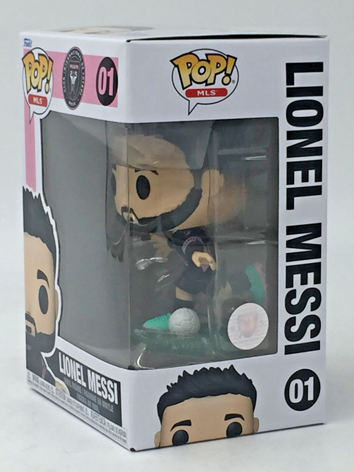 Funko Pop! MLS Lionel Messi #1 W/Protector