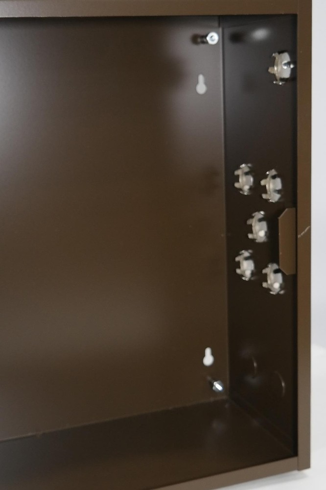 LOCKING WALL MOUNT METAL BOX CABINET ELECTRICAL/ALARM/SYSTEM/KEY/ACCESS CONTROL