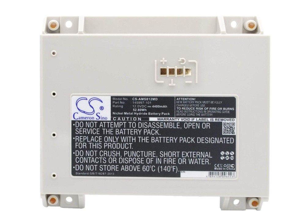 Alaris Medicalsystems Replacement New Battery