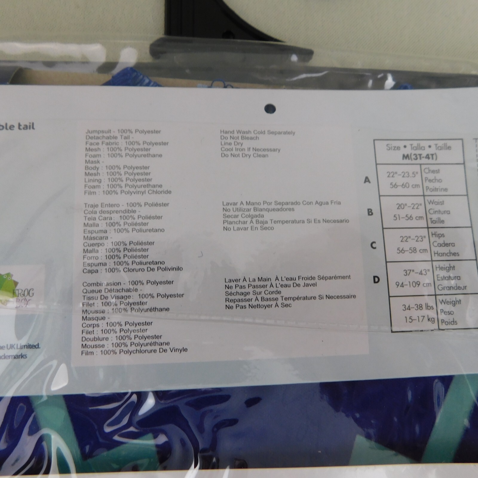 PJ Masks Toddler Catboy Glow in the Dark Jumpsuit Costume - 3T-4T #C405