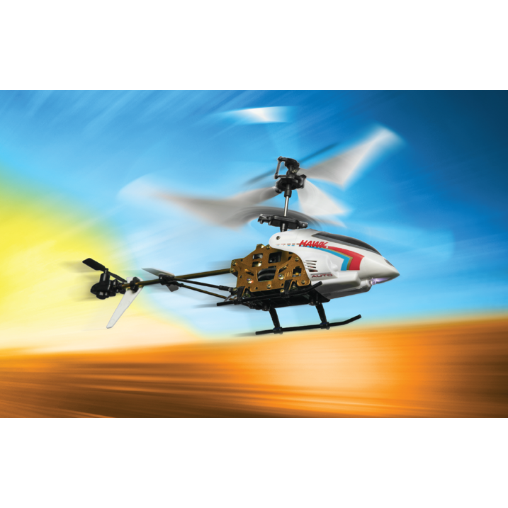 LiteHawk RC LH-4 Auto Hover & Landing Helicopter with Controllable LED Lights