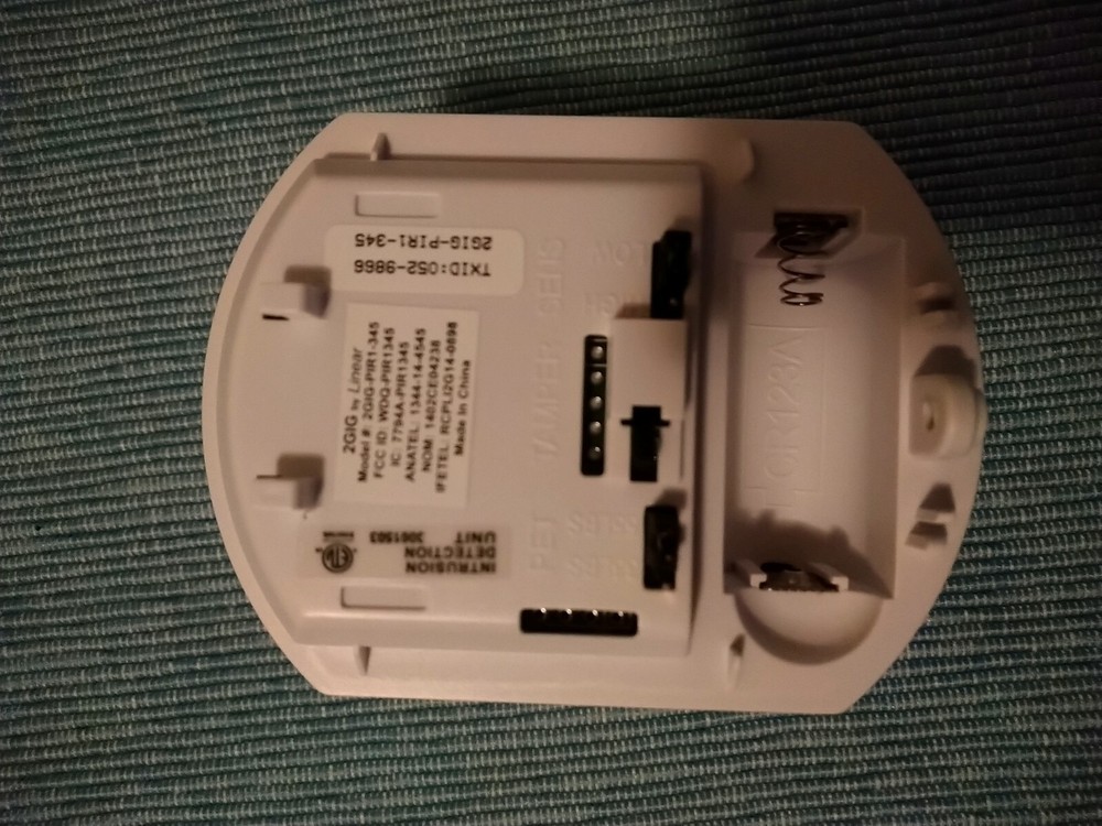 2gig PIR Passive Infrared Motion Detector