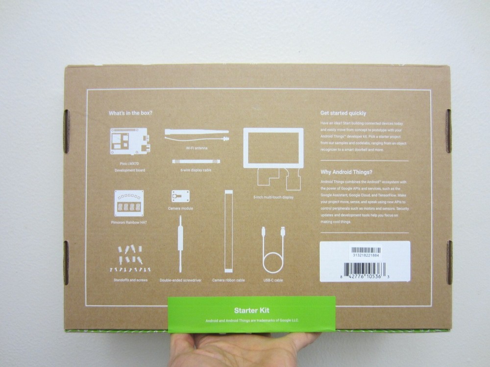 Google Android Things (androidthings) Developer Starter Kit - Sealed NEW