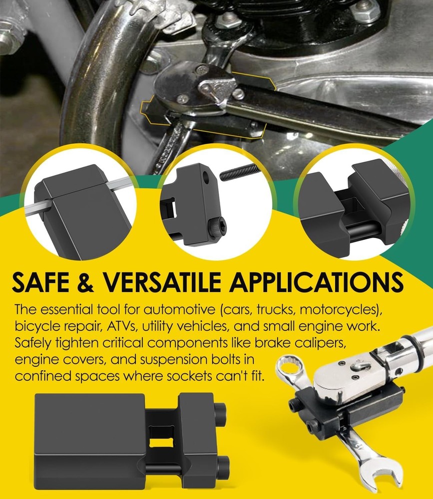 for Motion Pro Adjustable Torque Wrench Adapter 08-0380