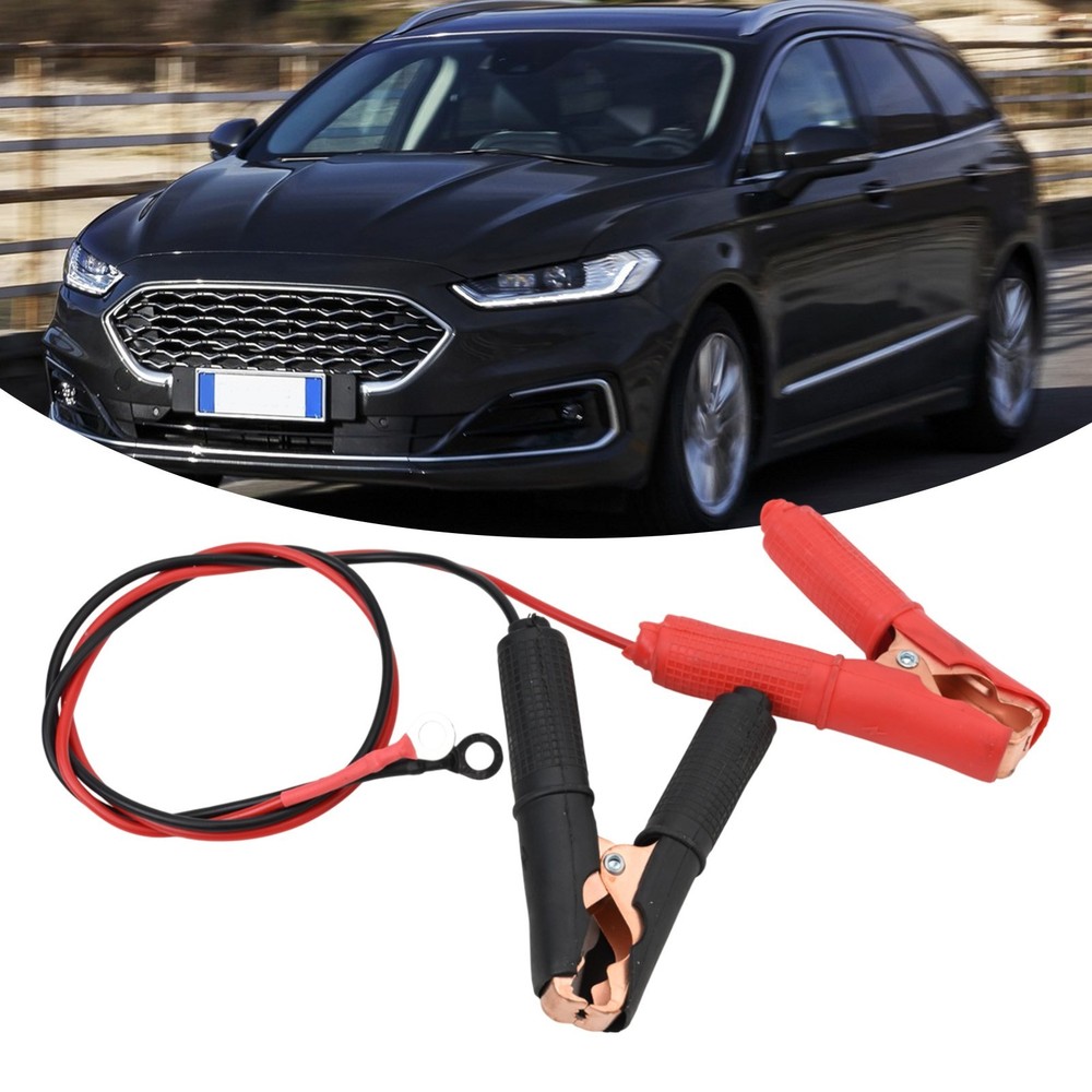 Adaptable 30A For Car Battery Connection Cable with Metal Clip Features