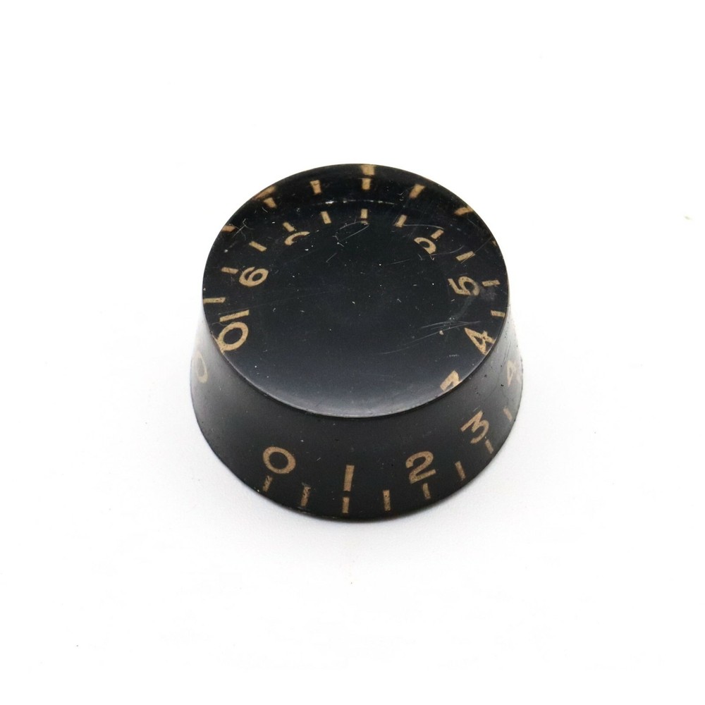 4Pcs Black Guitar Speed Control Knobs Tone Volume Knobs Pots for Electric Guitar